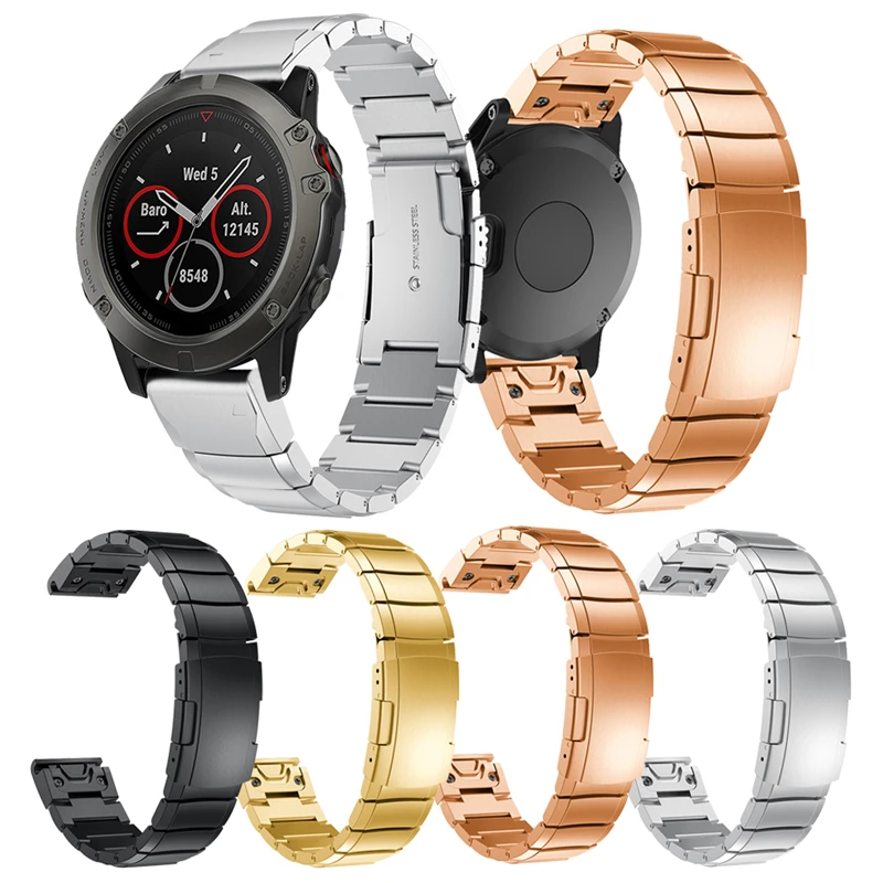 Ремешок для часов Garmin Fenix 6x pro Fenix 6X Fenix 5x Fenix 5x Puls, металлический быстросъемный стальной браслет для наручных часов Garmin, 26 мм
Ремешок для часов Garmin Fenix 6x pro Fenix 6X Fenix 5x Fenix 5x Puls, металлический быстросъемный стальной браслет для наручных часов Garmin, 26 мм