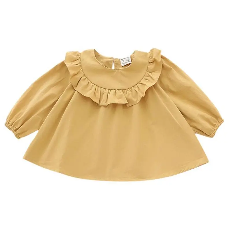 Kids Girls Tops Autumn Spring Girls shirts Long Sleeve Cotton Lotus Collar Blouse
Kids Girls Tops Autumn Spring Girls shirts Long Sleeve Cotton Lotus Collar Blouse