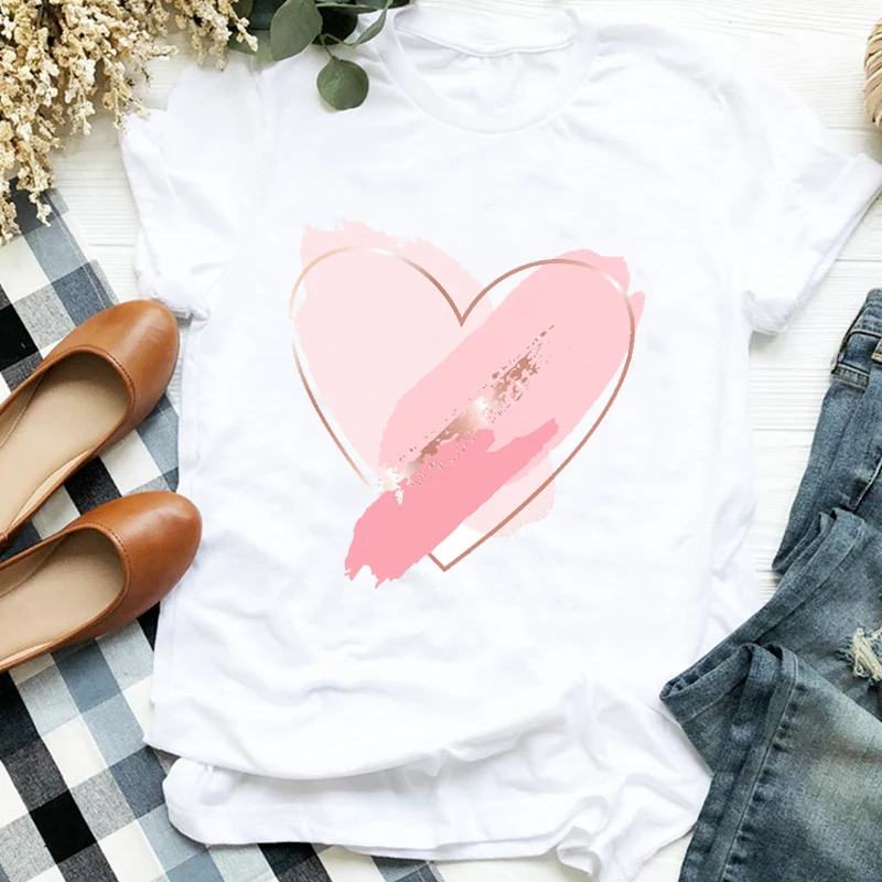 Print T-shirts Women Summer 2021 Love Picture Tees Funny Shirts For woman tshirts Loose Crew Neck Harajuku Tops
Print T-shirts Women Summer 2021 Love Picture Tees Funny Shirts For woman tshirts Loose Crew Neck Harajuku Tops