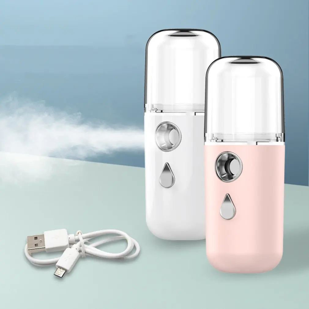 Nano Spray Hydration Instrument Mini Portable Rechargeable Handheld Facial Steamer Beauty Moisturizing Humidifier
Nano Spray Hydration Instrument Mini Portable Rechargeable Handheld Facial Steamer Beauty Moisturizing Humidifier