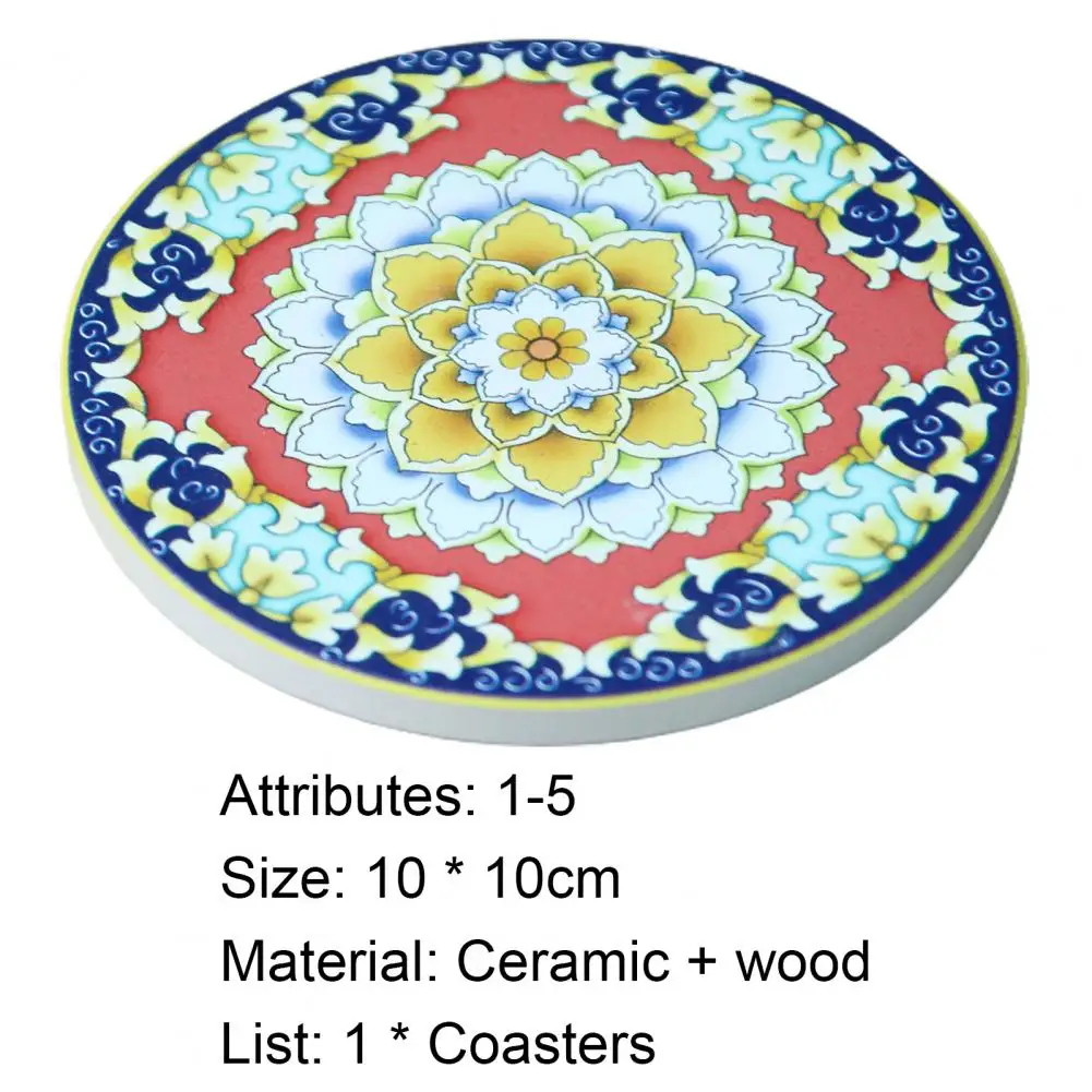 Hot Sales!!! Coaster Print Pattern Non-Slip Ceramic Heat-Resistant Table Mat for Kitchen
Hot Sales!!! Coaster Print Pattern Non-Slip Ceramic Heat-Resistant Table Mat for Kitchen