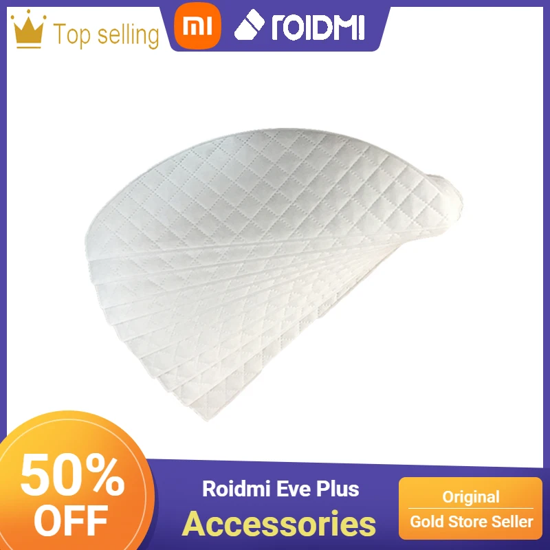 Робот-пылесос Xiaomi Roidmi Eve Plus, одноразовая Швабра 10 шт. в коробке, подходит для уборки дома, оригинальные аксессуары
Робот-пылесос Xiaomi Roidmi Eve Plus, одноразовая Швабра 10 шт. в коробке, подходит для уборки дома, оригинальные аксессуары