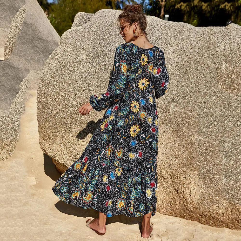 Plus Size African Dresses For Women Dashiki Floral Print Boho Beach Dress 2021 Dubai Muslim Fashion Abaya Turkey Party Gowns
Plus Size African Dresses For Women Dashiki Floral Print Boho Beach Dress 2021 Dubai Muslim Fashion Abaya Turkey Party Gowns
