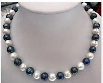 Fashion 8-9mm Natural Black & White Akoya Cultured Pearl Jewelry Necklace
Fashion 8-9mm Natural Black & White Akoya Cultured Pearl Jewelry Necklace
