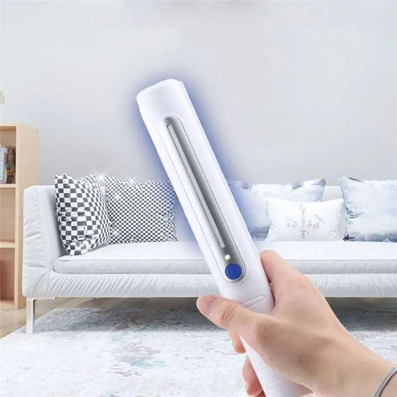 Handheld UVC LED Germicidal Lamp Portable Ultraviolet Disinfection Stick Household Machine Car Phone Sterilization
Handheld UVC LED Germicidal Lamp Portable Ultraviolet Disinfection Stick Household Machine Car Phone Sterilization