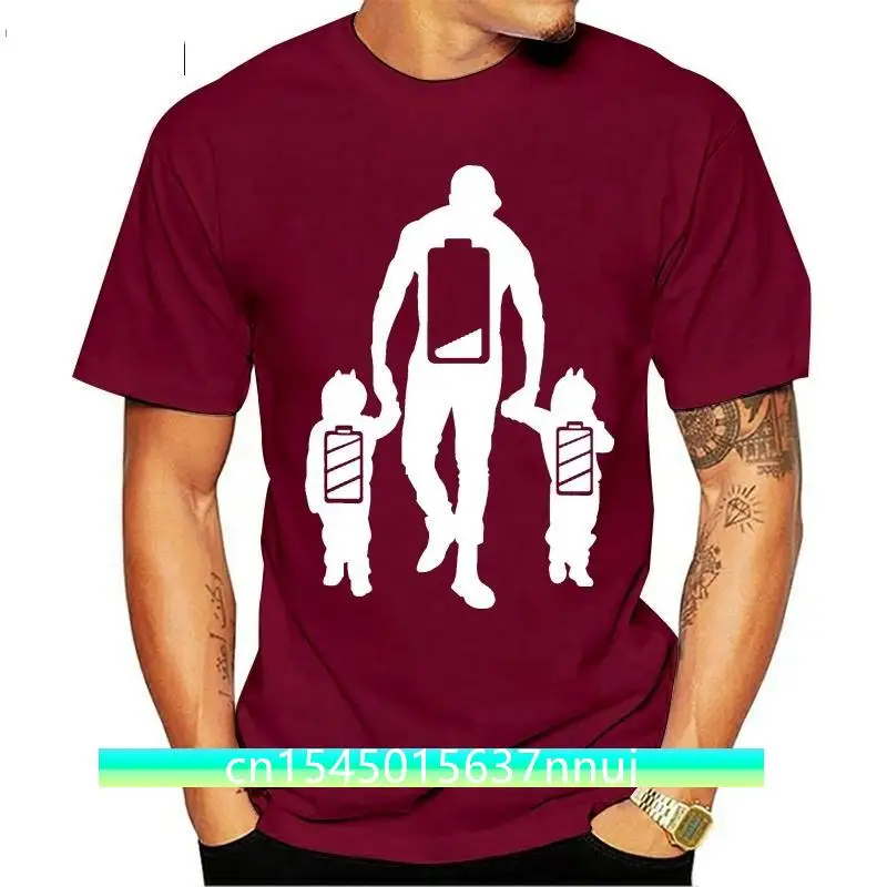 Funny Tired Twin Dad Shirt Low Battery Full Charge T-Shirt 2020 Summer Men Short Sleeve T-Shirt
Funny Tired Twin Dad Shirt Low Battery Full Charge T-Shirt 2020 Summer Men Short Sleeve T-Shirt