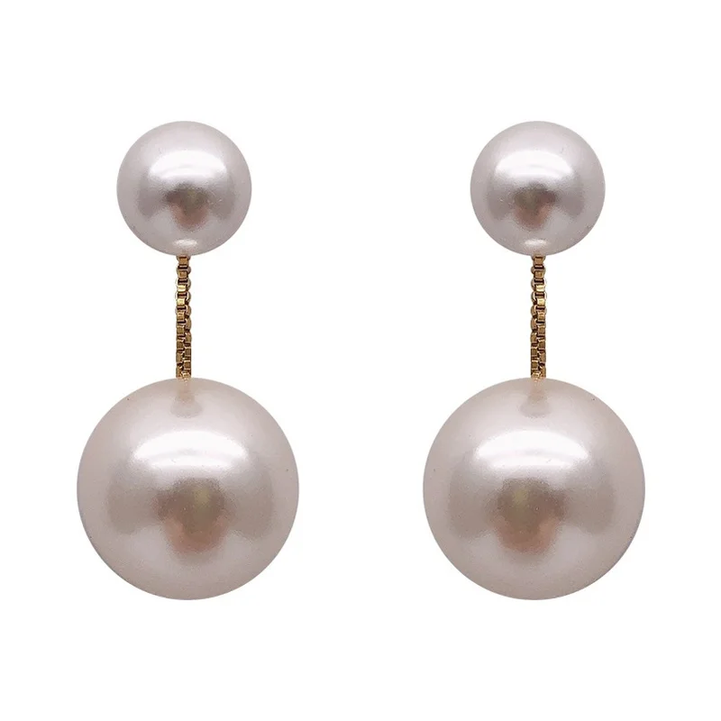 Korean Simple 925 Needle Temperament Pearl Small Women's Earrings Sweet Elegant Ear Fashion Jewelry Accessories Dropship
Korean Simple 925 Needle Temperament Pearl Small Women's Earrings Sweet Elegant Ear Fashion Jewelry Accessories Dropship