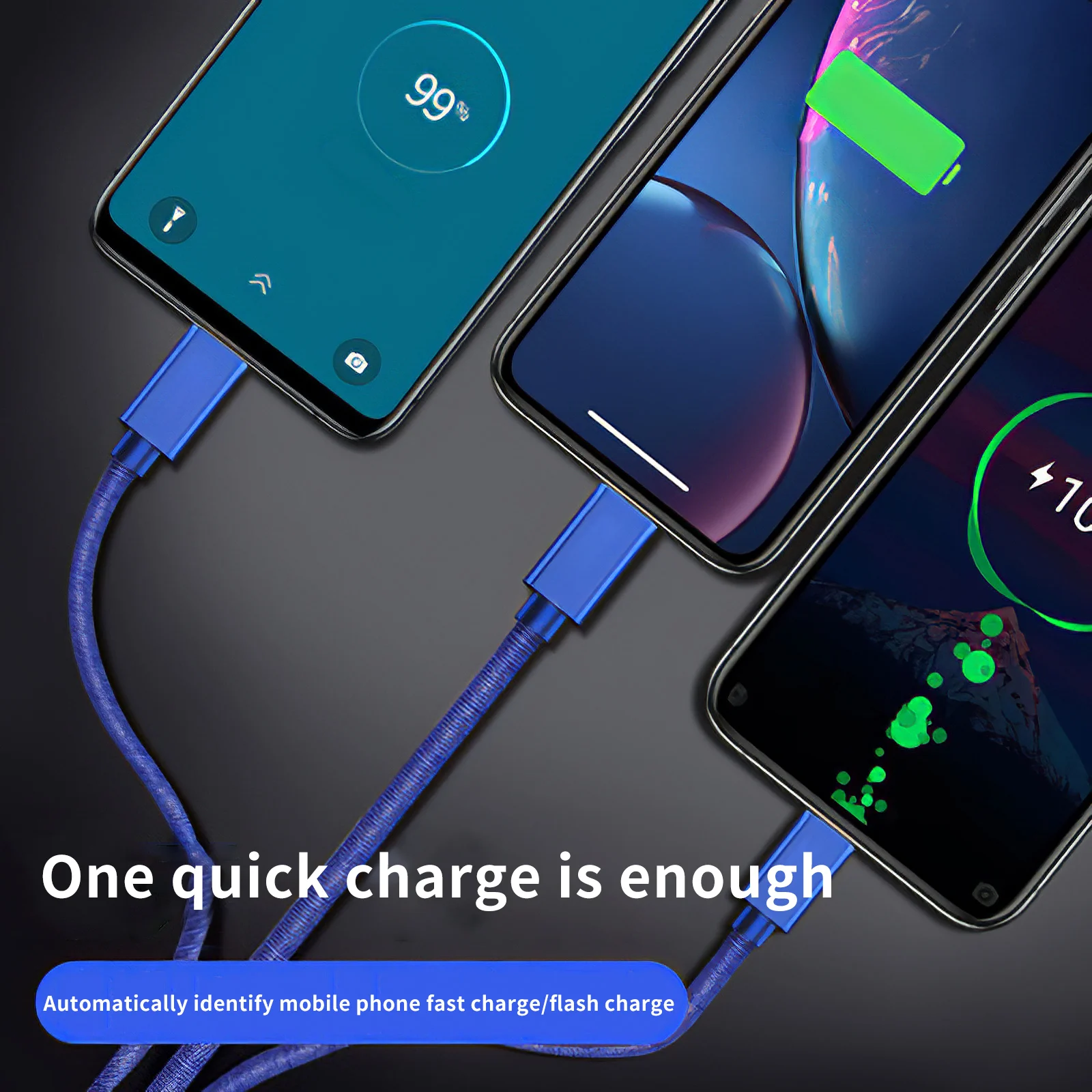 3-in-1 Data Lines Fast Charge Suitable for Phone USB Charging Tough Three in One Fast Charge with Strong Compatibility for Home
3-in-1 Data Lines Fast Charge Suitable for Phone USB Charging Tough Three in One Fast Charge with Strong Compatibility for Home