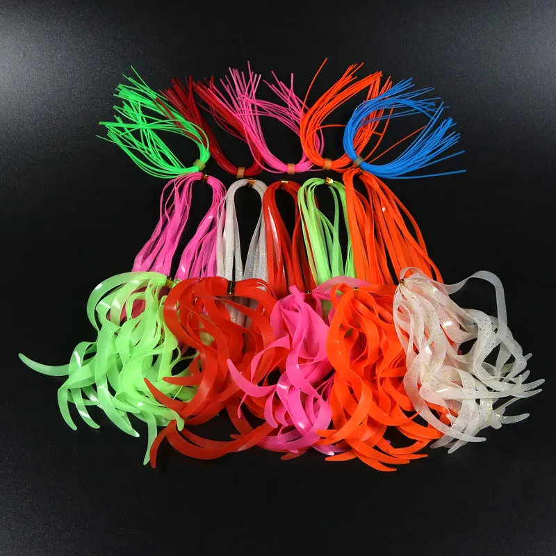 50PCS Multiple Color Silicone Skirts Streamer Spinnerbait Buzzbait Rubber Jig Lures Squid Skirts Fly Fishing Tying Material
50PCS Multiple Color Silicone Skirts Streamer Spinnerbait Buzzbait Rubber Jig Lures Squid Skirts Fly Fishing Tying Material