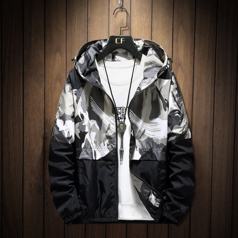 Мужская модная куртка с капюшоном популярная мужская ветровка повседневная куртка Весенняя Мужская военная форма уличная одежда Повседне...
Мужская модная куртка с капюшоном популярная мужская ветровка повседневная куртка Весенняя Мужская военная форма уличная одежда Повседне...