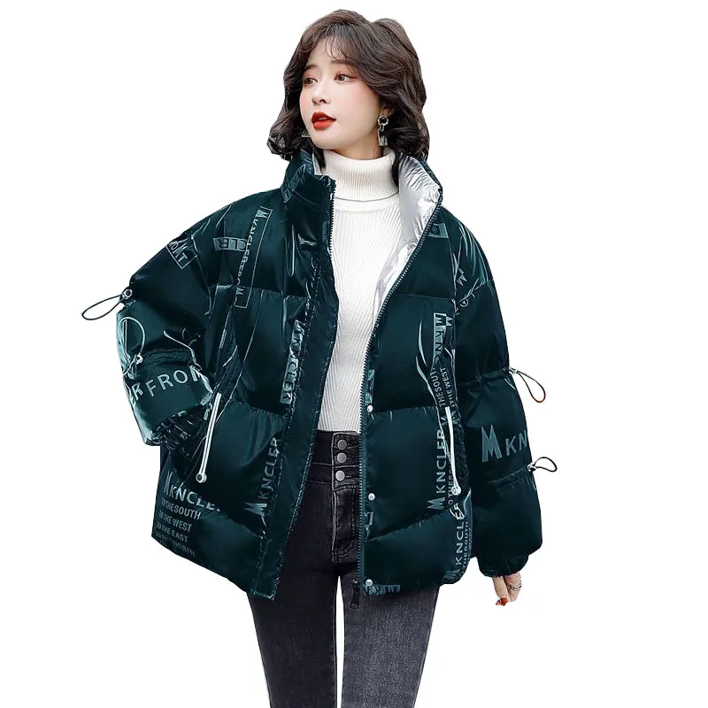 New Fashion Women Winter Slim Coat Lady Elegant Standing Collar Shiny Letter Down Jacket White Duck Down Thick Warm Coats G269
New Fashion Women Winter Slim Coat Lady Elegant Standing Collar Shiny Letter Down Jacket White Duck Down Thick Warm Coats G269