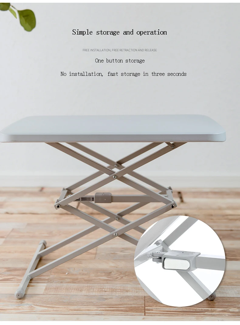Bed notebook study office can be raised and lowered home simple bedroom student desk to eat removable folding computer desk
Bed notebook study office can be raised and lowered home simple bedroom student desk to eat removable folding computer desk