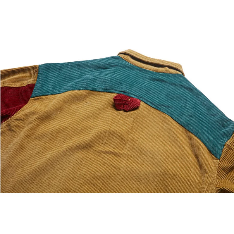 Free shipping Men's Corduroy Patchwork Jacket Japanese High Street Fashion Casual Outwear male men Coat 2020 spring streewear 
Free shipping Men's Corduroy Patchwork Jacket Japanese High Street Fashion Casual Outwear male men Coat 2020 spring streewear