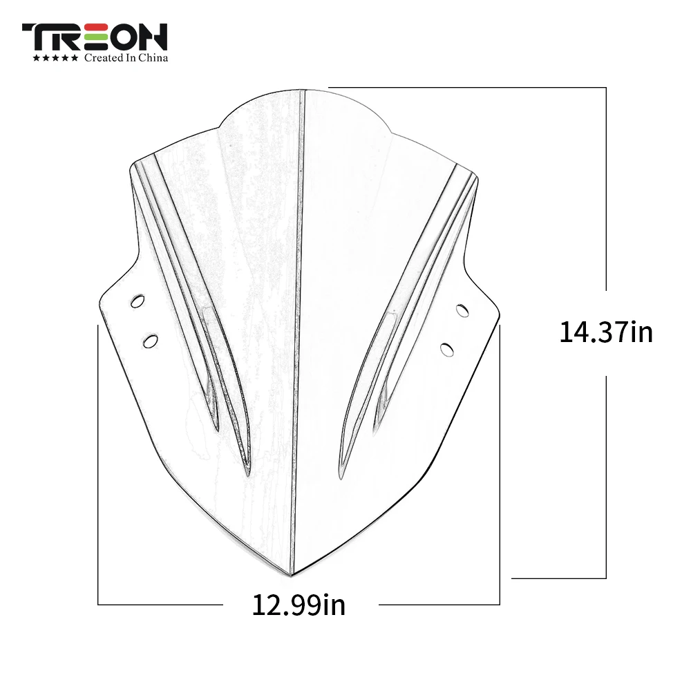 TREON Universal black Motorcycle Windshield 7/8 "and 1" Steering Wheel Motorcycles Mount For HONDA BMW Yamaha KTM Streetcar
TREON Universal black Motorcycle Windshield 7/8 "and 1" Steering Wheel Motorcycles Mount For HONDA BMW Yamaha KTM Streetcar