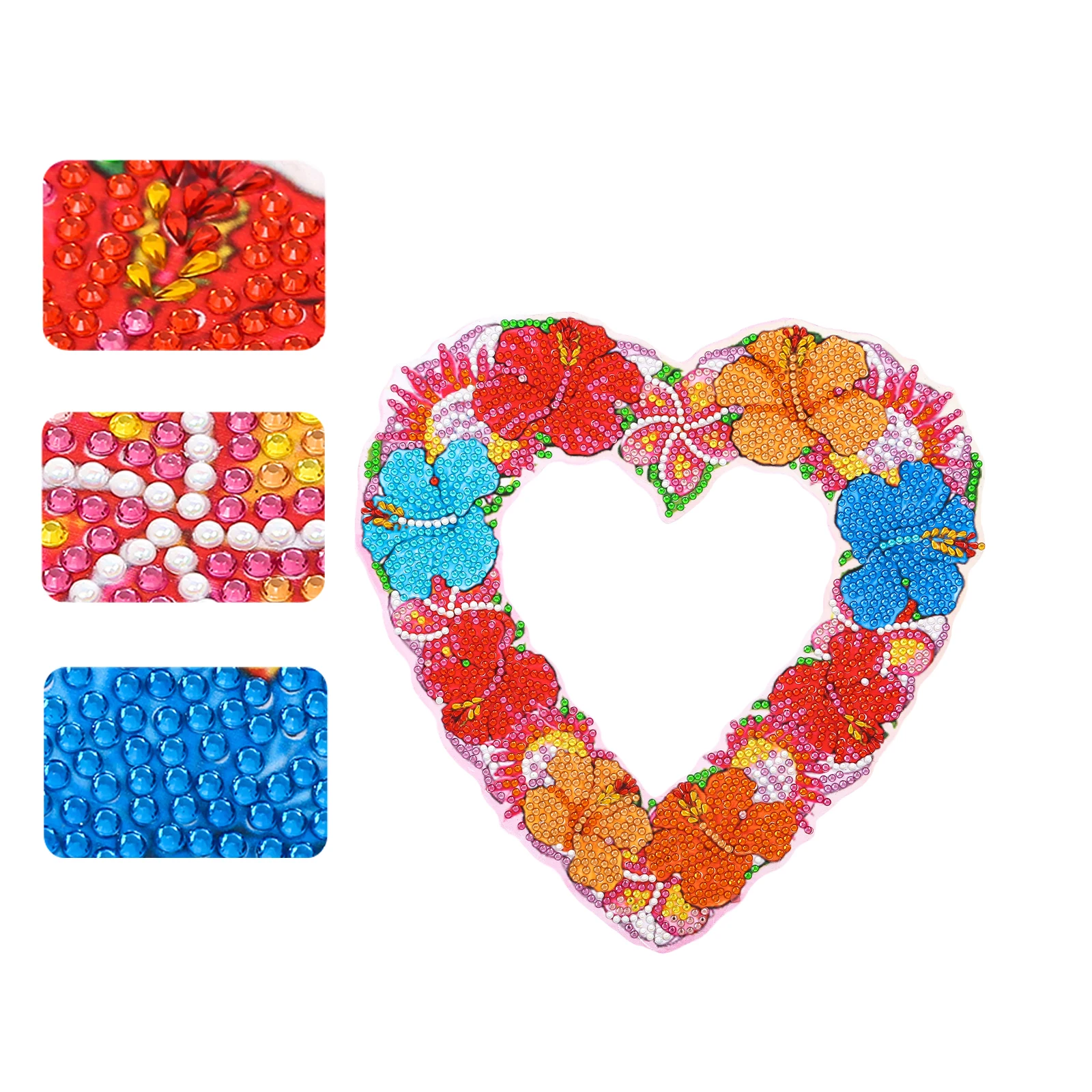 DIY Wreath Diamond Painting Heart for Door Window Wholesale Flowers Diamond Embroidery Craft for Wall Decoration
DIY Wreath Diamond Painting Heart for Door Window Wholesale Flowers Diamond Embroidery Craft for Wall Decoration