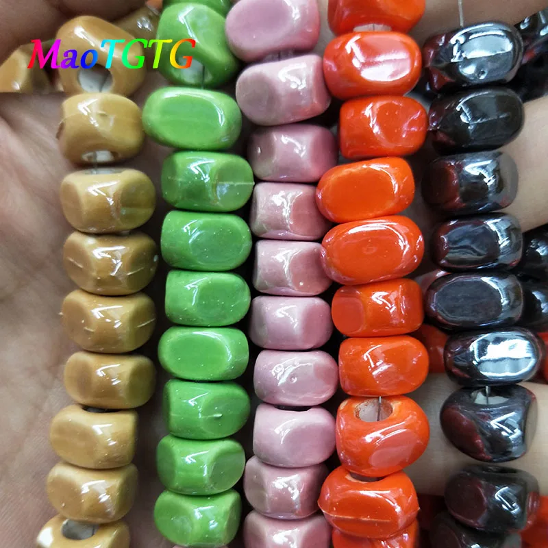 20pcs Nut Shape Ceramic Beads For Jewelry Making Necklace Bracelet 7X11mm Colorful Porcelain Loose Spacer DIY Beads Accessories
20pcs Nut Shape Ceramic Beads For Jewelry Making Necklace Bracelet 7X11mm Colorful Porcelain Loose Spacer DIY Beads Accessories