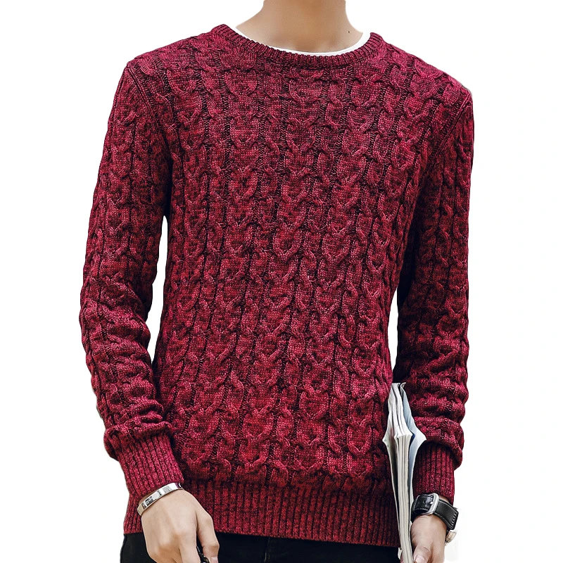 Men Trend Knitted Jacquard Sweater Autumn Winter Fashion Men's Sweaters Warm Thick Slim Fit Men Pullover Cotton
Men Trend Knitted Jacquard Sweater Autumn Winter Fashion Men's Sweaters Warm Thick Slim Fit Men Pullover Cotton