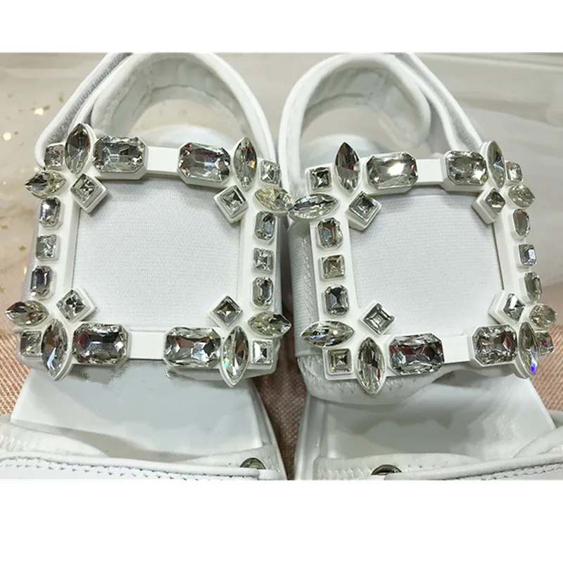 MStacchi Summer Sandals For Women Rhinestone Buckle Open Toe Shoes Woman Genuine Leather Comfortable Beach Sandals Women Shoes
MStacchi Summer Sandals For Women Rhinestone Buckle Open Toe Shoes Woman Genuine Leather Comfortable Beach Sandals Women Shoes