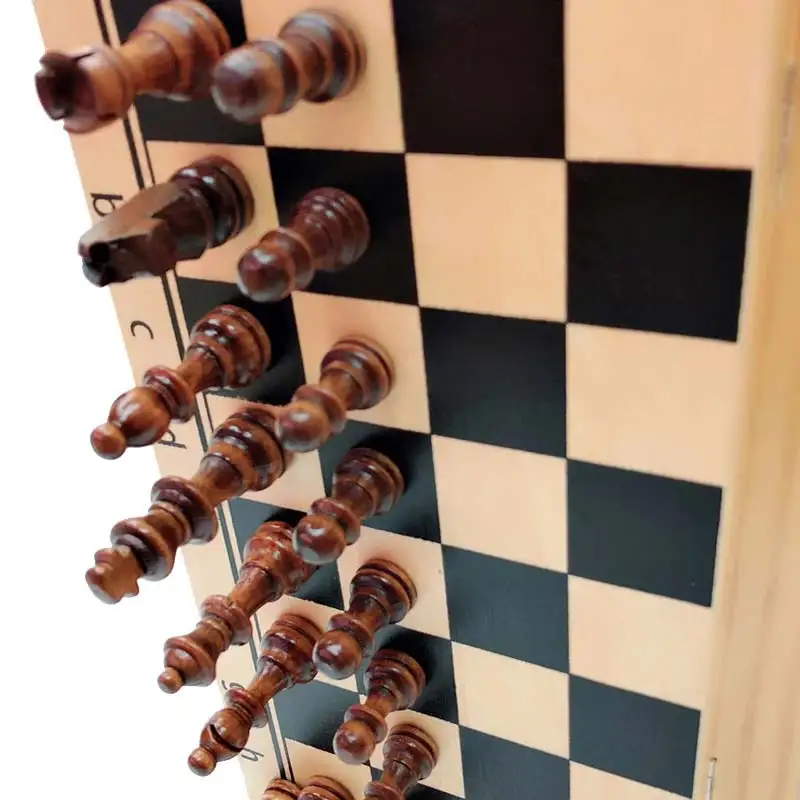 29/34/39CM Wooden Folding Magnetic Chess Set Solid Wood Chessboard Magnetic Chess Pieces Entertainment Board Games
29/34/39CM Wooden Folding Magnetic Chess Set Solid Wood Chessboard Magnetic Chess Pieces Entertainment Board Games