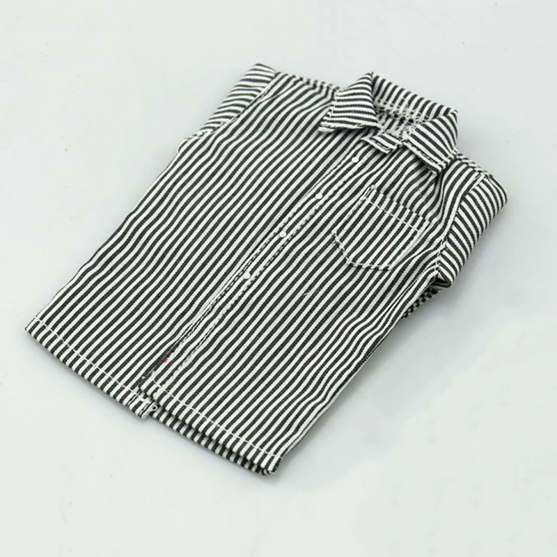 1/6 Scale Male Striped Shirt Clothes Man Fashion Long-sleeve Shirt Clothing for 12" Action Figure Body Doll Toy
1/6 Scale Male Striped Shirt Clothes Man Fashion Long-sleeve Shirt Clothing for 12" Action Figure Body Doll Toy