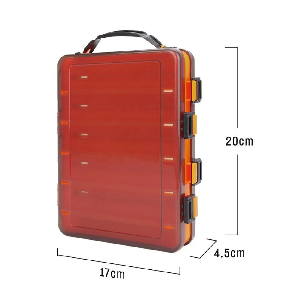 4 Colors Convinient Fishing Lure Box Double Sided Tackle 20*17*4.5cm Bait Box Bait Tackle Container Lure Fishing Fishing st U6C6
4 Colors Convinient Fishing Lure Box Double Sided Tackle 20*17*4.5cm Bait Box Bait Tackle Container Lure Fishing Fishing st U6C6