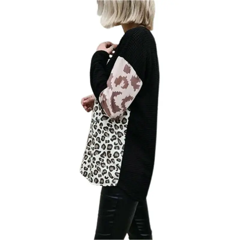Women Long Sleeve Leopard Tops Crew Neck T-Shirt Jumper Pullover Blouse Casual
Women Long Sleeve Leopard Tops Crew Neck T-Shirt Jumper Pullover Blouse Casual