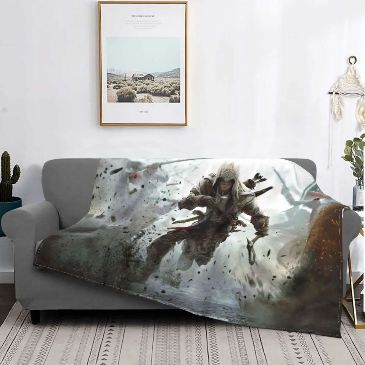 Assassin's Creed Altair Action Game Blankets Coral Fleece Plush Decoration Bedroom Bedding Couch Bedspread
Assassin's Creed Altair Action Game Blankets Coral Fleece Plush Decoration Bedroom Bedding Couch Bedspread