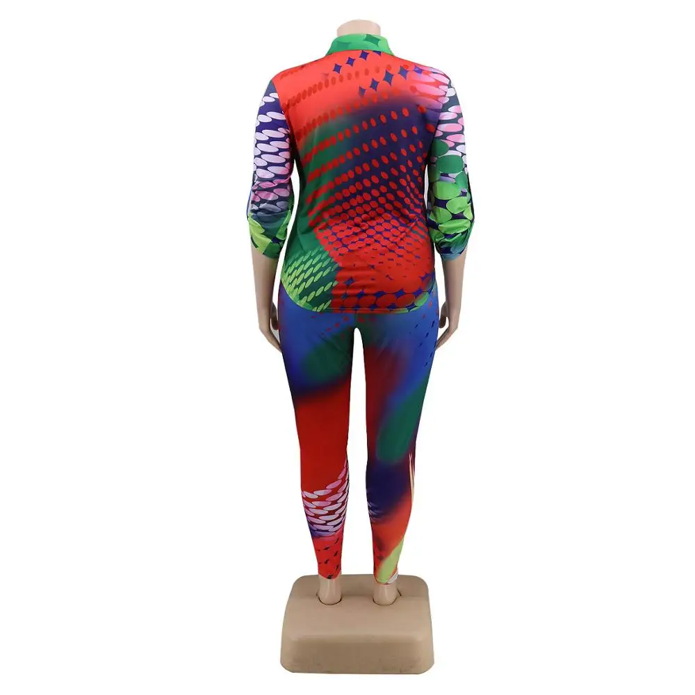 Adogirl Plus Size XL-5XL Women Snake Print Two Pieces Set Long Sleeve Blouser Pencil Pants Suits Tracksuits Autumn Women Set
Adogirl Plus Size XL-5XL Women Snake Print Two Pieces Set Long Sleeve Blouser Pencil Pants Suits Tracksuits Autumn Women Set