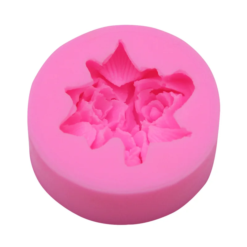 3D roses flower soap mould chocolate wedding cake decorating tools DIY fondant silicone mold
3D roses flower soap mould chocolate wedding cake decorating tools DIY fondant silicone mold