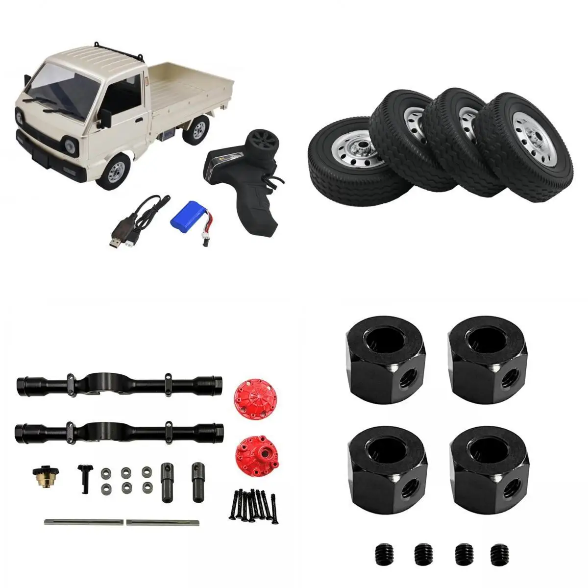 Toy RC Truck Car 1:10 Scale LED Light Electric Toys with Parts for Children Gifts
Toy RC Truck Car 1:10 Scale LED Light Electric Toys with Parts for Children Gifts