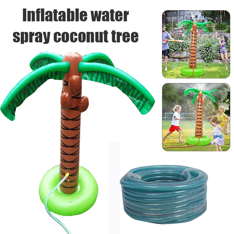 Splash Toy Inflatable Coconut Tree Sprinkler with PVC Tube for Kids Wading Pool Water Toy for Outdoor Party 61in Tall B2Cshop
Splash Toy Inflatable Coconut Tree Sprinkler with PVC Tube for Kids Wading Pool Water Toy for Outdoor Party 61in Tall B2Cshop