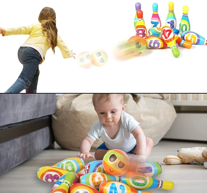 Children PU Solid Bowling Game Set Colorful Pattern Bowling Supplies Sports Bowling Game Parent-child Interactive Indoor Sports
Children PU Solid Bowling Game Set Colorful Pattern Bowling Supplies Sports Bowling Game Parent-child Interactive Indoor Sports