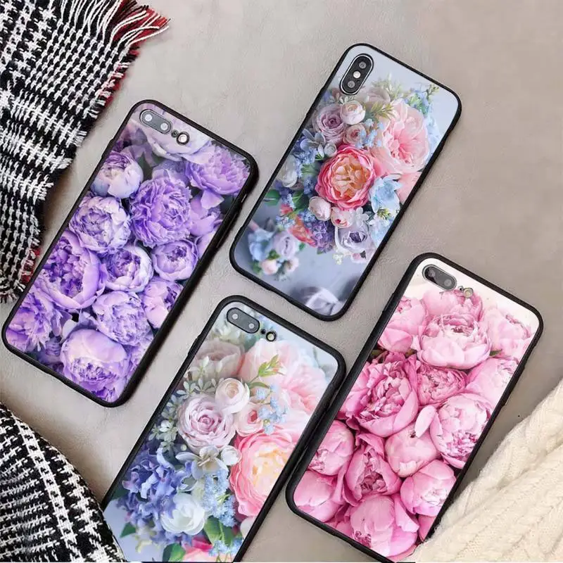 Flower Pink Purple Peony Rose Phone Case Tempered glass For iphone 6 7 8 plus X XS XR 11 12 13 PRO MAX mini
Flower Pink Purple Peony Rose Phone Case Tempered glass For iphone 6 7 8 plus X XS XR 11 12 13 PRO MAX mini