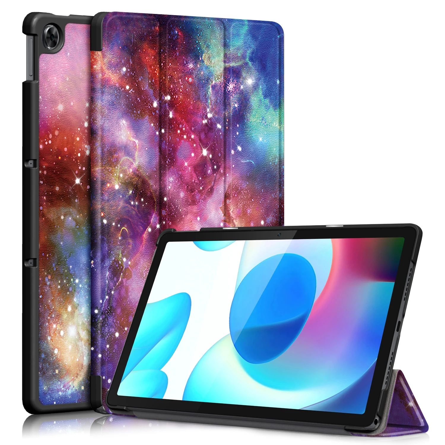 For Realme pad tablet case for Realme pad case 10.4 inch 2021 trifold stand PU leather cover
For Realme pad tablet case for Realme pad case 10.4 inch 2021 trifold stand PU leather cover