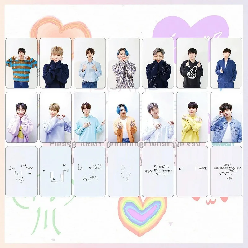 KPOP Bangtan Boys-высококачественные фотокарты, маленькие подарки, Bangtan Boys Love Yourself, Jung Kook Suga Jimin V JIN
KPOP Bangtan Boys-высококачественные фотокарты, маленькие подарки, Bangtan Boys Love Yourself, Jung Kook Suga Jimin V JIN
