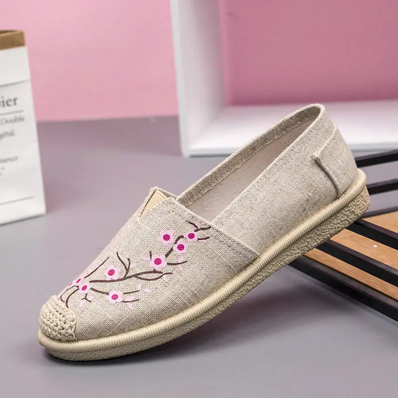 Women's Shoes Linen Embroidered Shoes Women's Single Shoes Women Fisherman Shoes Lazy Shoes Breathable Canvas Shoes Women
Women's Shoes Linen Embroidered Shoes Women's Single Shoes Women Fisherman Shoes Lazy Shoes Breathable Canvas Shoes Women