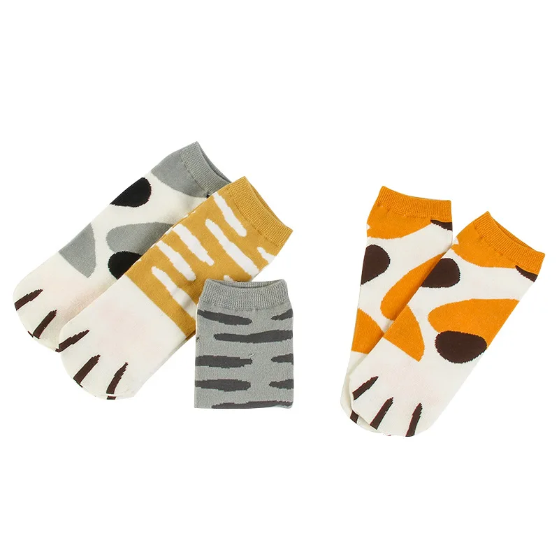 1 Pair of Cute Cartoon Japanese Cat Claw Boat Socks Summer Fresh Lady Student Personality Cute Cat Claw Animal Pattern Socks
1 Pair of Cute Cartoon Japanese Cat Claw Boat Socks Summer Fresh Lady Student Personality Cute Cat Claw Animal Pattern Socks