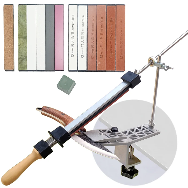 Professional sharpener Fixed angle sharpener Diamond knife sharpener diamond Honing stone Knife Sharpening Kit Sharpener system
Professional sharpener Fixed angle sharpener Diamond knife sharpener diamond Honing stone Knife Sharpening Kit Sharpener system