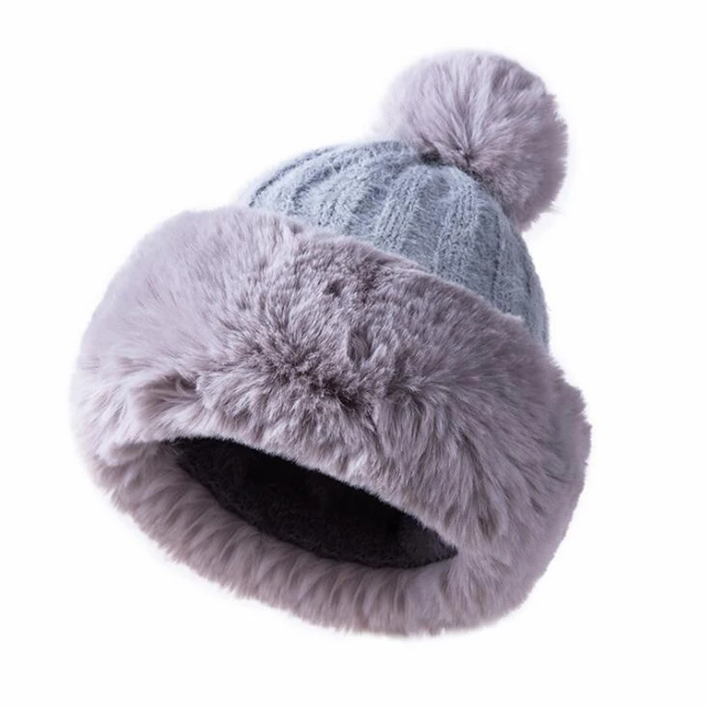 Winter Hats Women Fur Pom Poms Hat Winter Women Girls Hat Beanie Knitted Cap Thick Women Skullies Beanies
Winter Hats Women Fur Pom Poms Hat Winter Women Girls Hat Beanie Knitted Cap Thick Women Skullies Beanies
