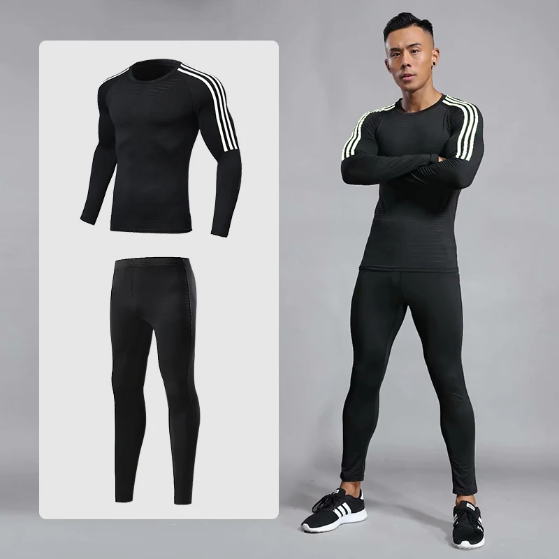 2021 Men Sports Suit Sets Long Sleeve Running Quick Dry Basketball Gym Jogging Suit Sport Yoga Fitness Compression Clothing Set
2021 Men Sports Suit Sets Long Sleeve Running Quick Dry Basketball Gym Jogging Suit Sport Yoga Fitness Compression Clothing Set