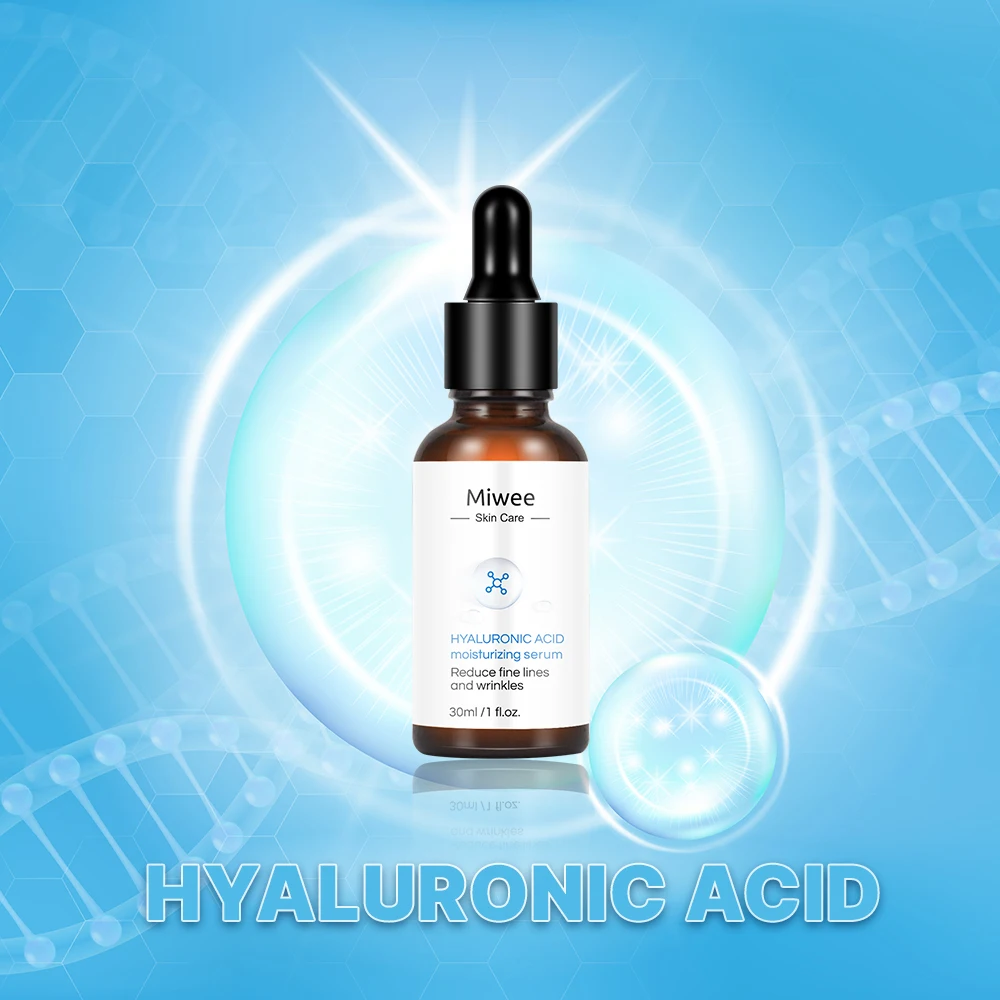 Miwee Hyaluronic Acid Moisturizing Serum Anti Wrinkles Essence Anti-Aging Hydrate Fine Line Defense Shrink Pores Acne Remover 
Miwee Hyaluronic Acid Moisturizing Serum Anti Wrinkles Essence Anti-Aging Hydrate Fine Line Defense Shrink Pores Acne Remover