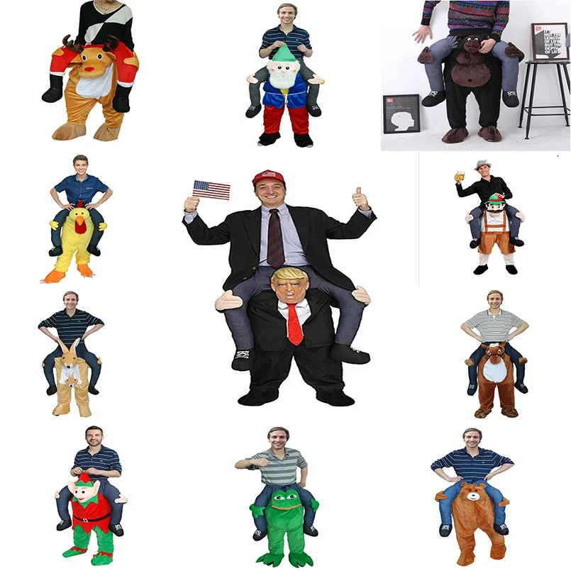 Funny Cosplay Donald Trump Christmas Halloween Party Horse Ride Clothes Novelty Carry Back Outdoor Toys Gift For Grownups
Funny Cosplay Donald Trump Christmas Halloween Party Horse Ride Clothes Novelty Carry Back Outdoor Toys Gift For Grownups
