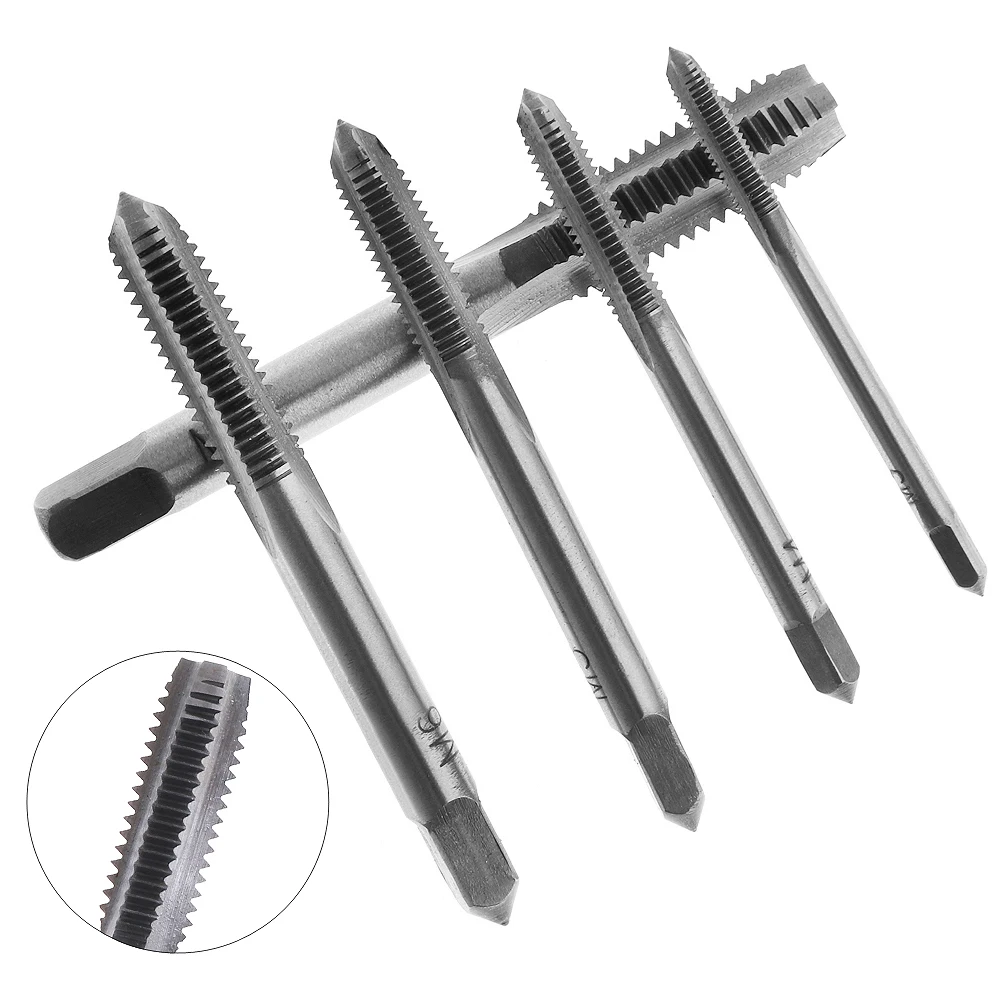 5 шт. метчики из быстрорежущей стали для ручной резьбы|tap die metric|tap diehand threading tool |