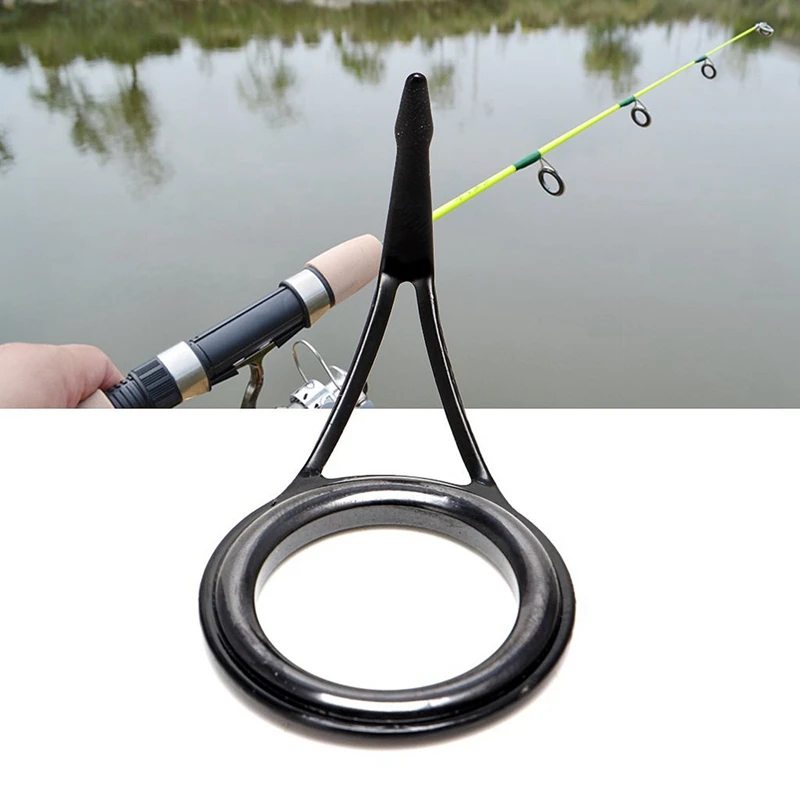 8 Pcs/Set Fishing Rod Guides Tip Fish 5-18Mm Dia Pole Repair Kit Line Rings Eyes Set Frame | Спорт и развлечения