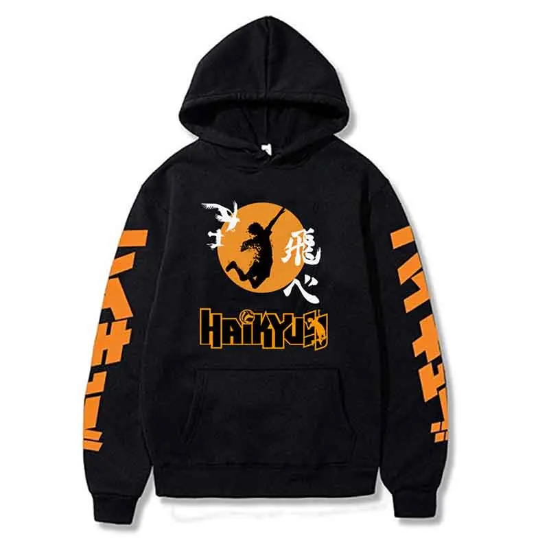 Japan Anime Haikyuu Cosplay Hoodie Women Men Harajuku Sweatshirt Karasuno High School Pullover Hooded Jacket Sportswear
Japan Anime Haikyuu Cosplay Hoodie Women Men Harajuku Sweatshirt Karasuno High School Pullover Hooded Jacket Sportswear