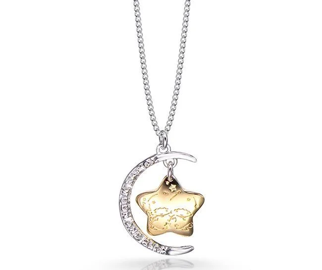 anime Gemini Two-Tone Star Moon Sterling Silver Necklace women jewelry luxury jewelry designers
anime Gemini Two-Tone Star Moon Sterling Silver Necklace women jewelry luxury jewelry designers