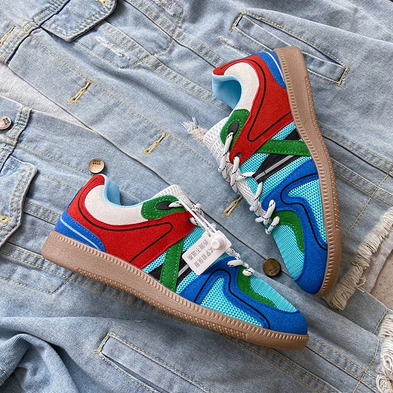 brand 2021 plus size 44 shoes for women sneakers platform shoes Mesh breathable lace-up mixed colors casual shoes women sneakers
brand 2021 plus size 44 shoes for women sneakers platform shoes Mesh breathable lace-up mixed colors casual shoes women sneakers