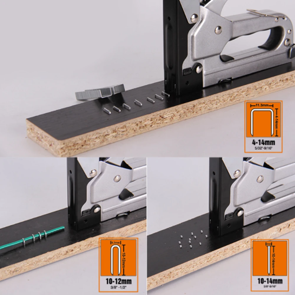 3 IN 1 Heavy Duty Staple Gun Manual Nail Gun For DIY Home Decoration Furniture Stapler Manual Nail Gun With 600 Staples Nailer
3 IN 1 Heavy Duty Staple Gun Manual Nail Gun For DIY Home Decoration Furniture Stapler Manual Nail Gun With 600 Staples Nailer