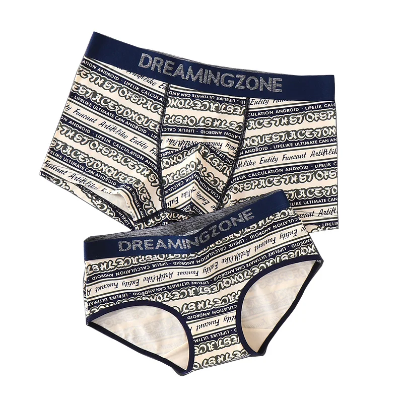 Couple Sexy Underwear Modal Cotton Gray Sexy Underwear Fashion Couple Women's Underpants Men's Boxers For Lover's Panties
Couple Sexy Underwear Modal Cotton Gray Sexy Underwear Fashion Couple Women's Underpants Men's Boxers For Lover's Panties