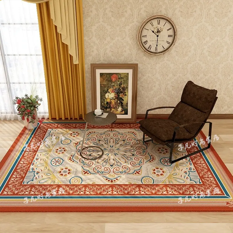 Retro American Living Room Carpet Bedroom Bedside Blanket Nordic Ethnic Sofa Coffee Table Cushion Morocco Wall-to-Wall Carpet
Retro American Living Room Carpet Bedroom Bedside Blanket Nordic Ethnic Sofa Coffee Table Cushion Morocco Wall-to-Wall Carpet